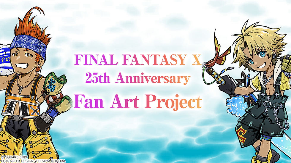 Square Enix Launches Final Fantasy X 25th Anniversary Fan Art Project