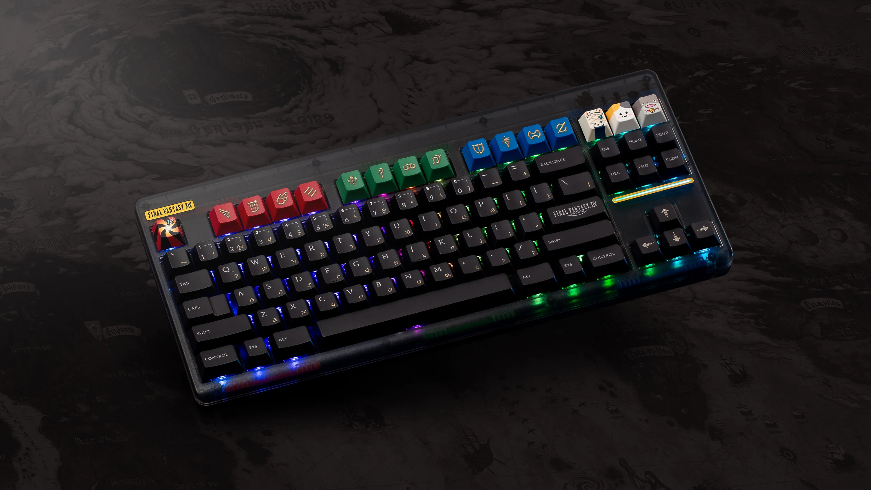 FFXIV Edition Classic TKL keyboard
