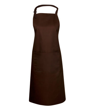 Thumbnail: Adult Bib Apron- Pocket ( Blend)