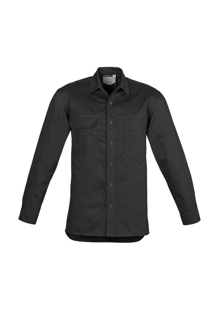 Thumbnail: Mens Lightweight Tradie Shirt - Long Sleeve