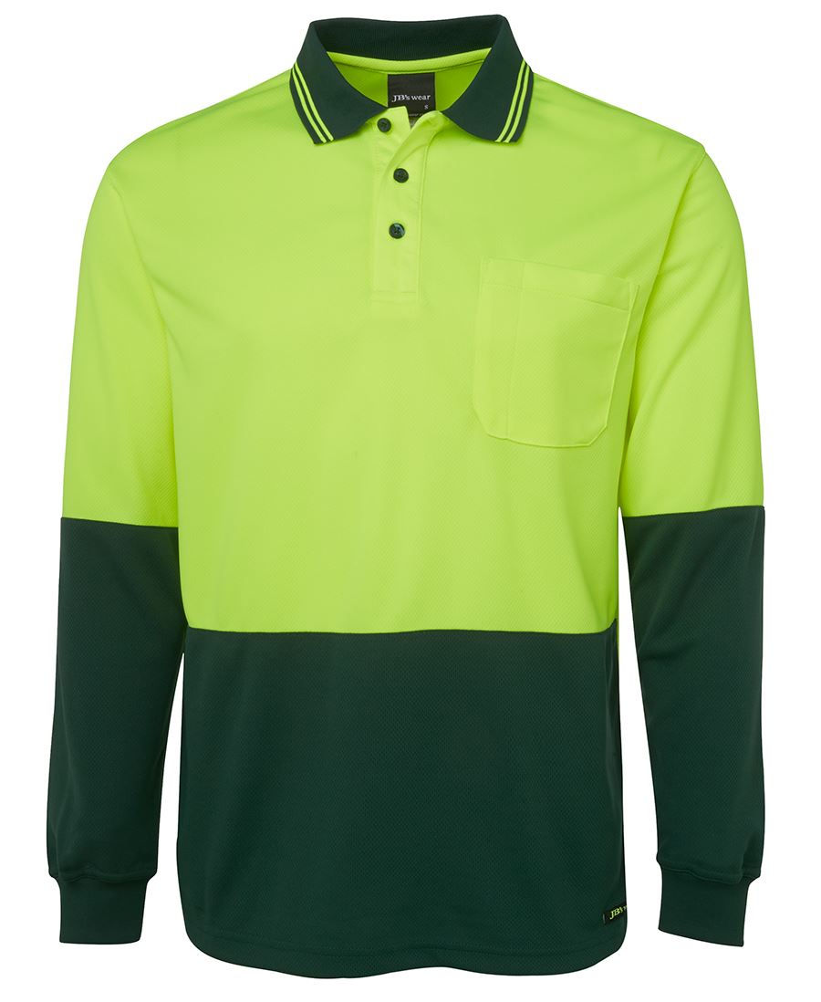 Thumbnail: Basic Hi Vis L/S Trad Polo