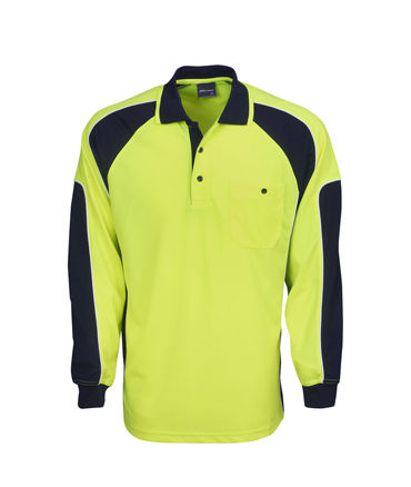 Thumbnail: Hi Vis Cooldry Side Panel Polo