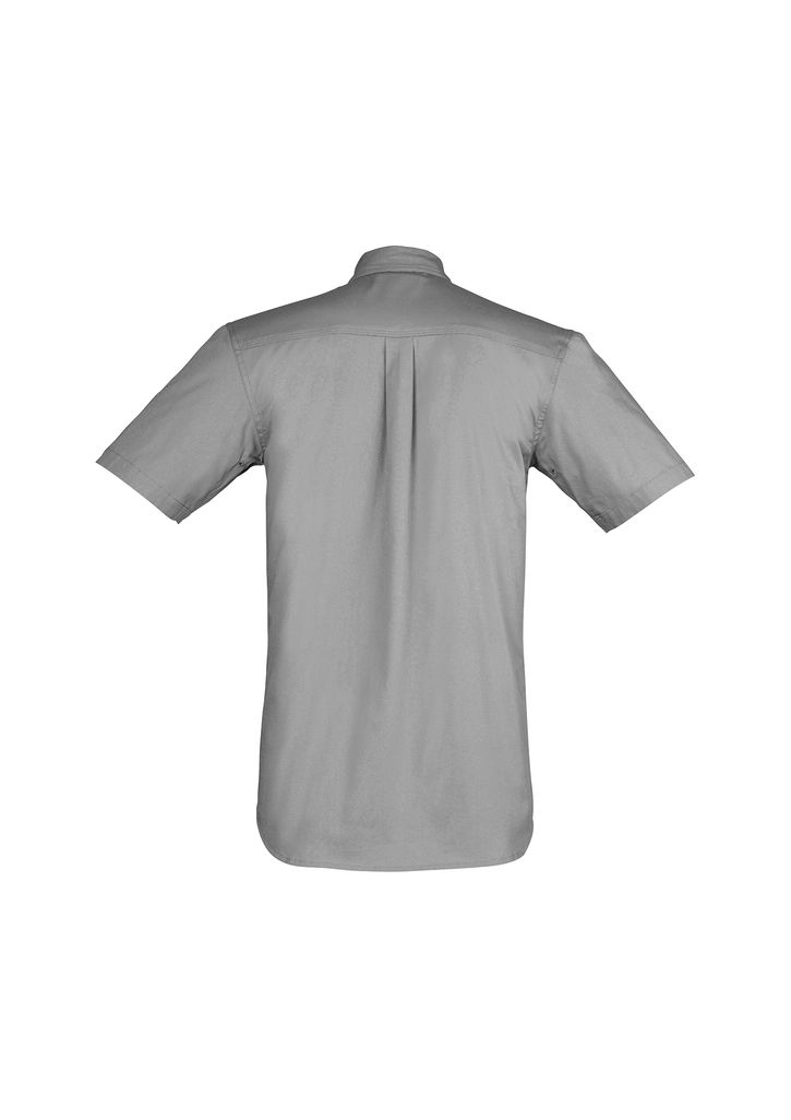 Thumbnail: Mens Light Weight Tradie Shirt - Short Sleeve