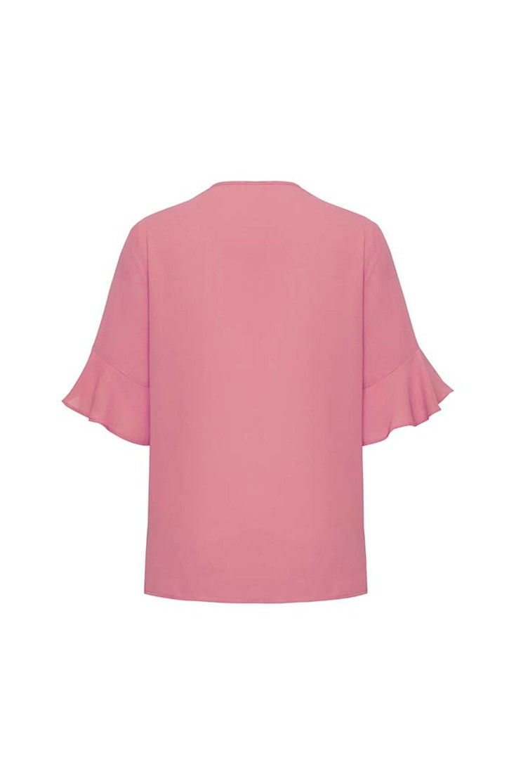 Thumbnail: Womens Aria Fluted Sleeve Blouse
