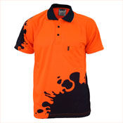 Thumbnail: Hivis Sublimated Blot Polo