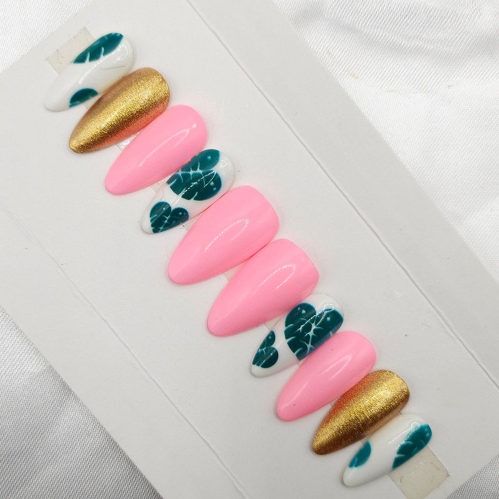 Set de 10 Press On Nails Sweety