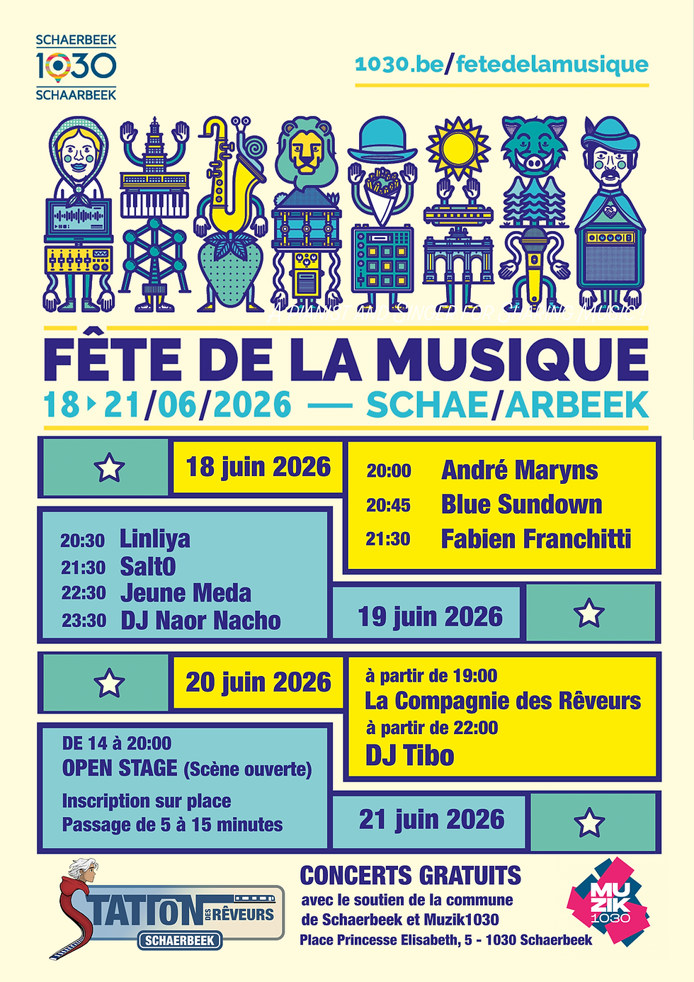 Fête de la musique / La Station des Rêveurs