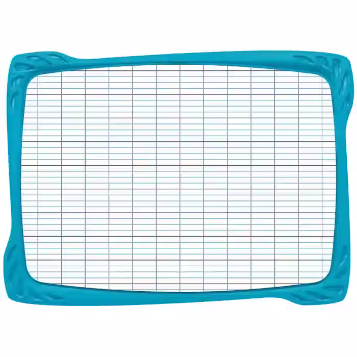 Miniature : ARDOISE BLANCHE DECOREE INCASSABLE ZERO TRACE MAPED 583510
