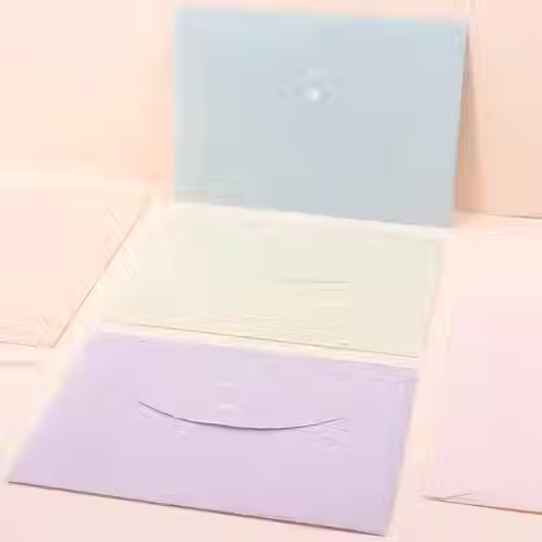 Miniature : POCHETTE POUR DOCUMENTS A BUTTON 0.16mm DELI F731