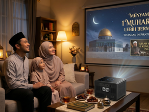 Menyambut 1 Muharram Lebih Bermakna dengan Tayangan Inspiratif di Ezzrale Projector