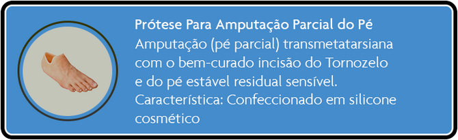 Prótese Para Amputação Parcial do Pé