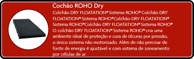 Cochão ROHO Dry