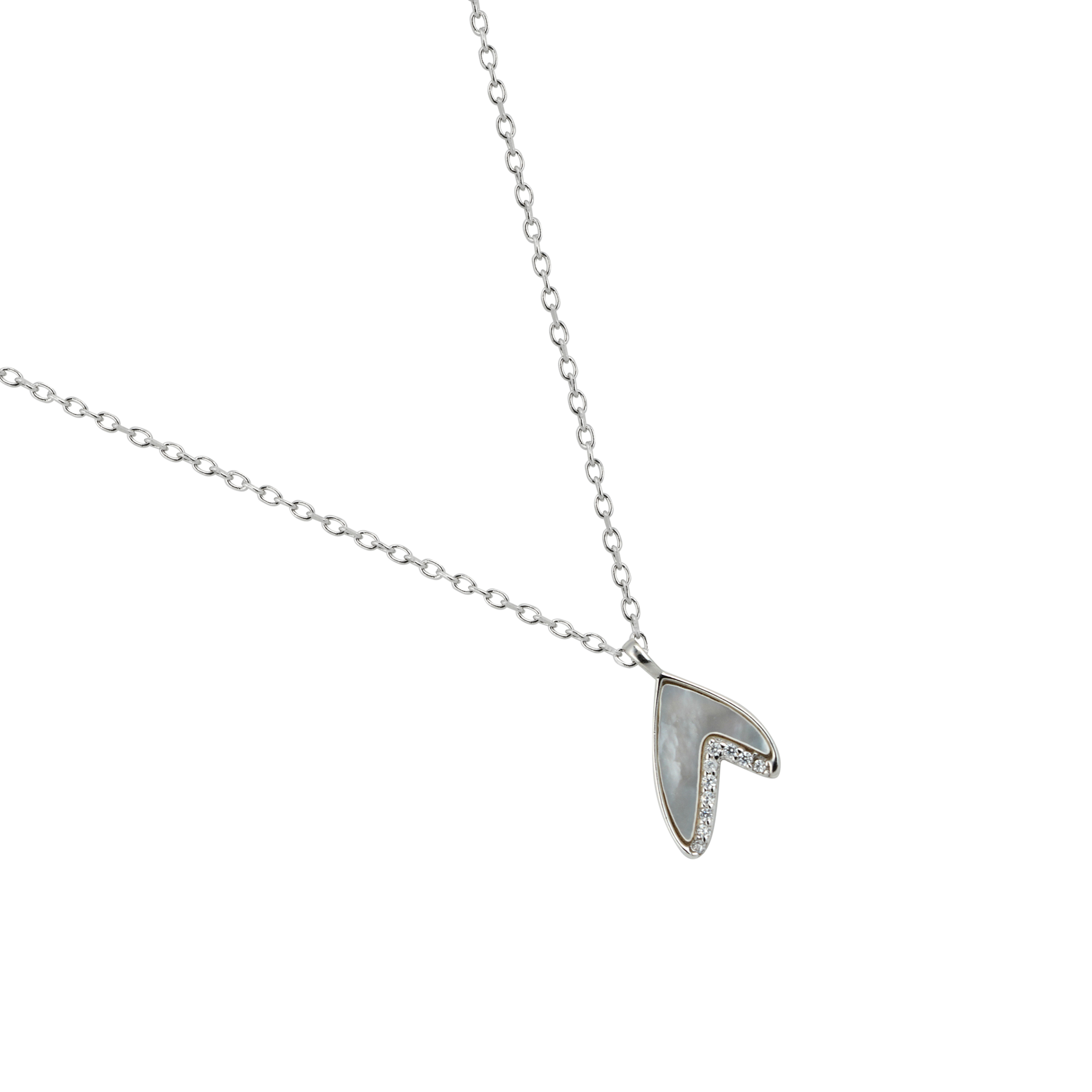 Sterling Tail Silver Necklace