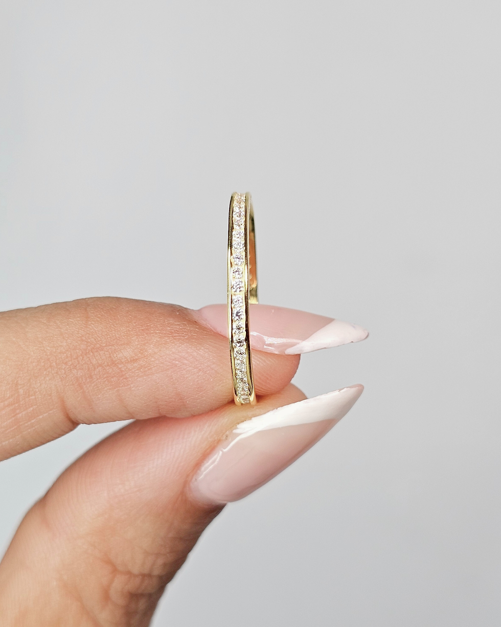 Thumbnail: Triple Elegance Silver Ring