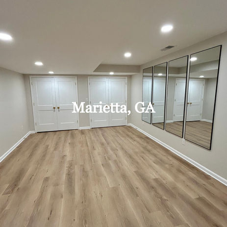 BECHER Construction remodeling project in Marietta, GA