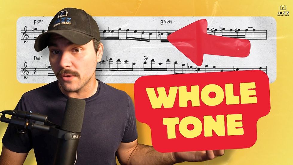 Playing “Out” With the Whole Tone Scale (feat. Ryan Devlin)