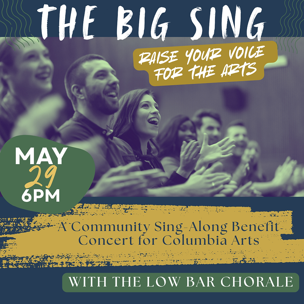 The Big Sing: Raise Your Voice for The Arts