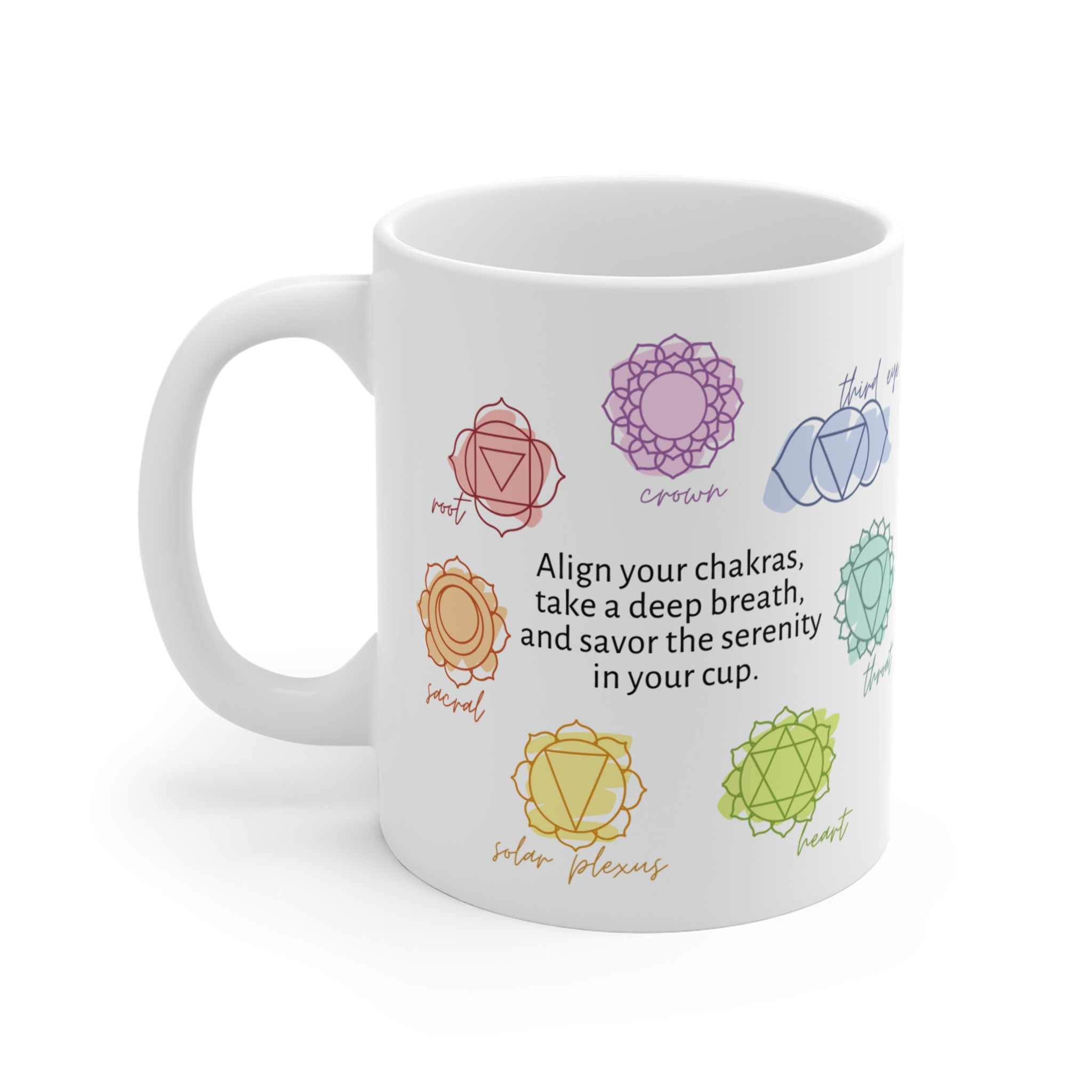 Chakra Alignment Serenity Mug