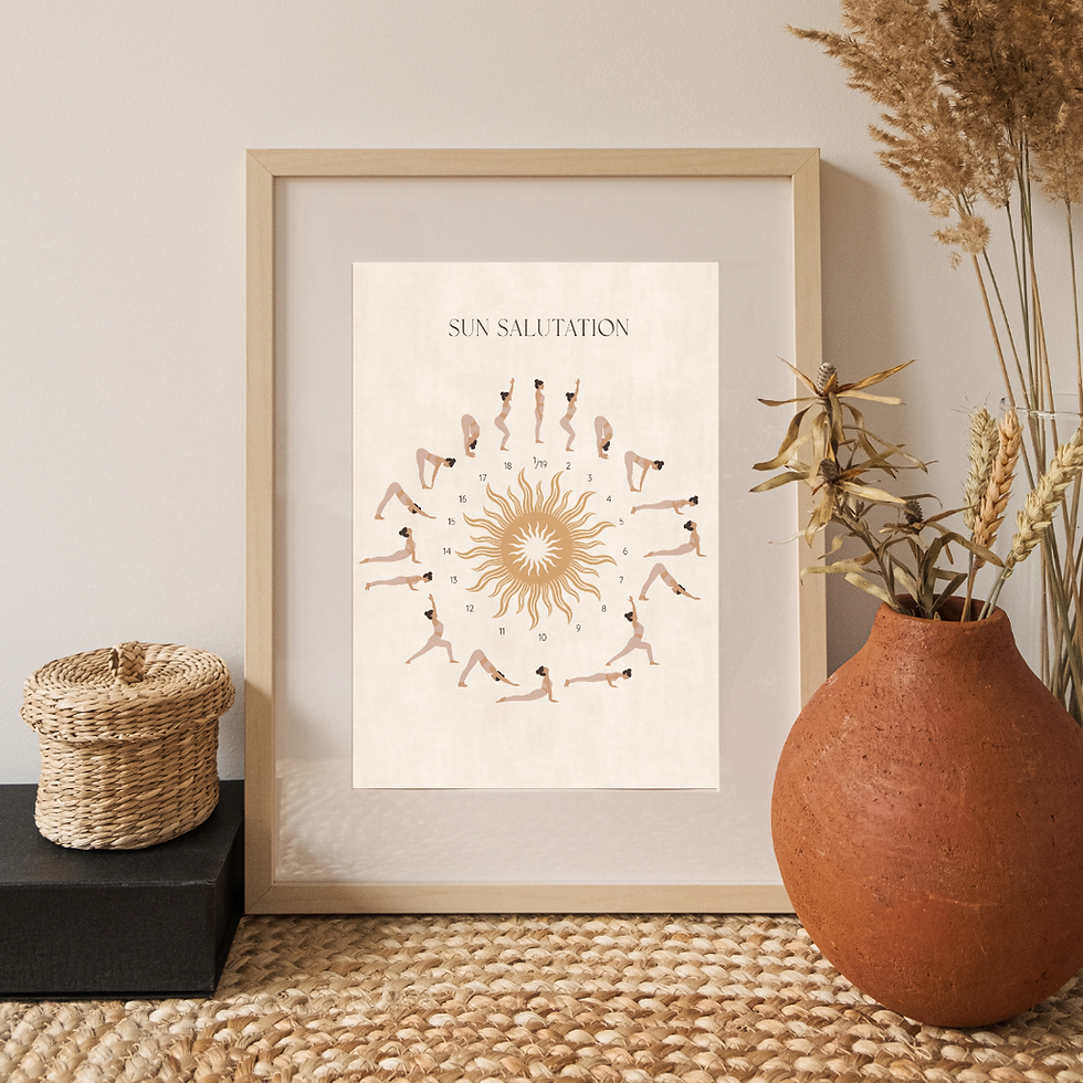 Thumbnail: Sun Salutation B: Embrace the Journey Poster