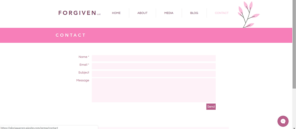 Thumbnail: "Her Ministry" Website Template