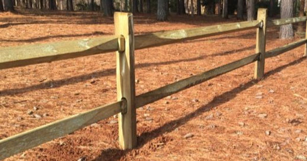split- rail fence