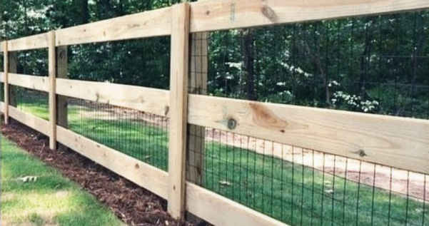 Kentucky 3 board rail fence