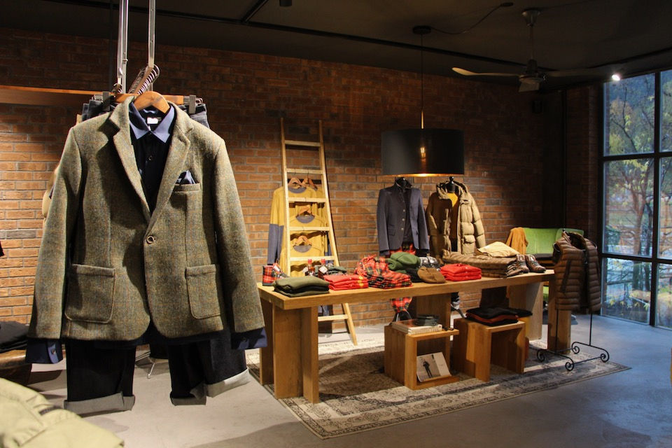 Harris Tweed, raw Denim Jeans