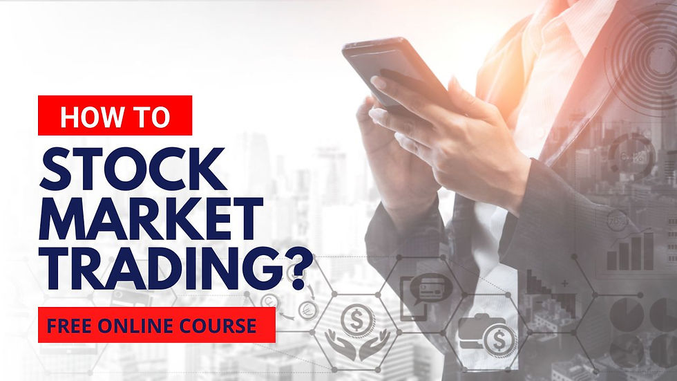 FRee Stock Market Trading Course in India