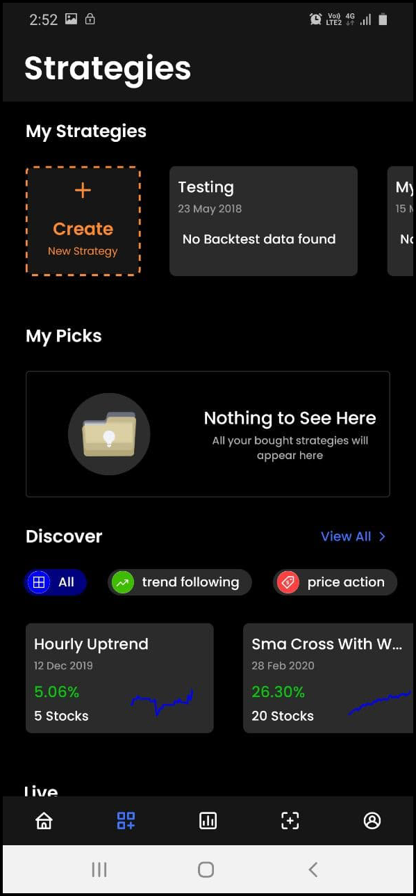 Image 6 – Zerodha Streak Mobile App Login Screen