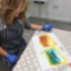 Cold wax workshop