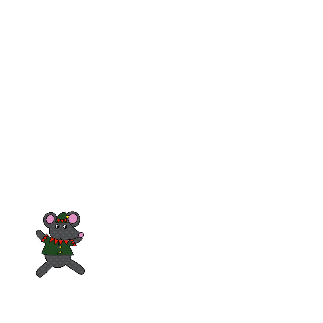 christmas mouse animation
