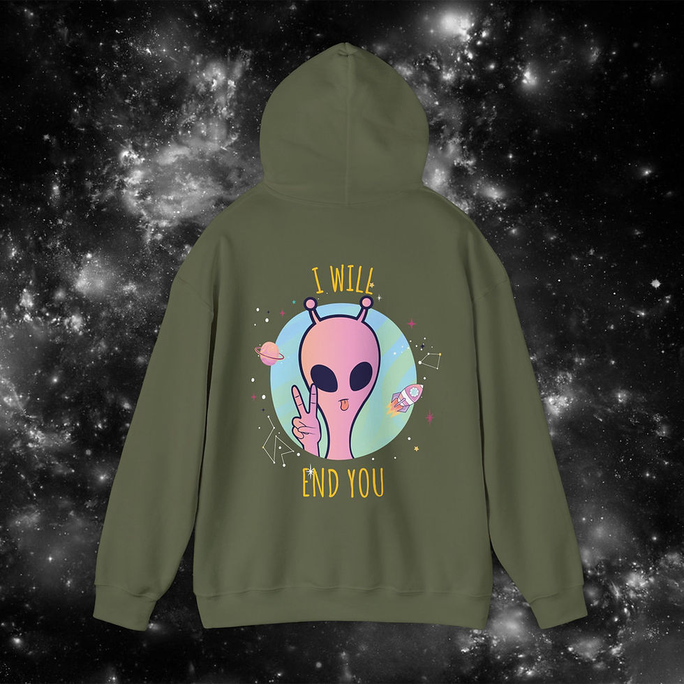 Thumbnail: NOPE x Heartless Alien Hoodie