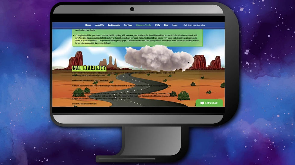 Thumbnail: the "Limitless" Website Package