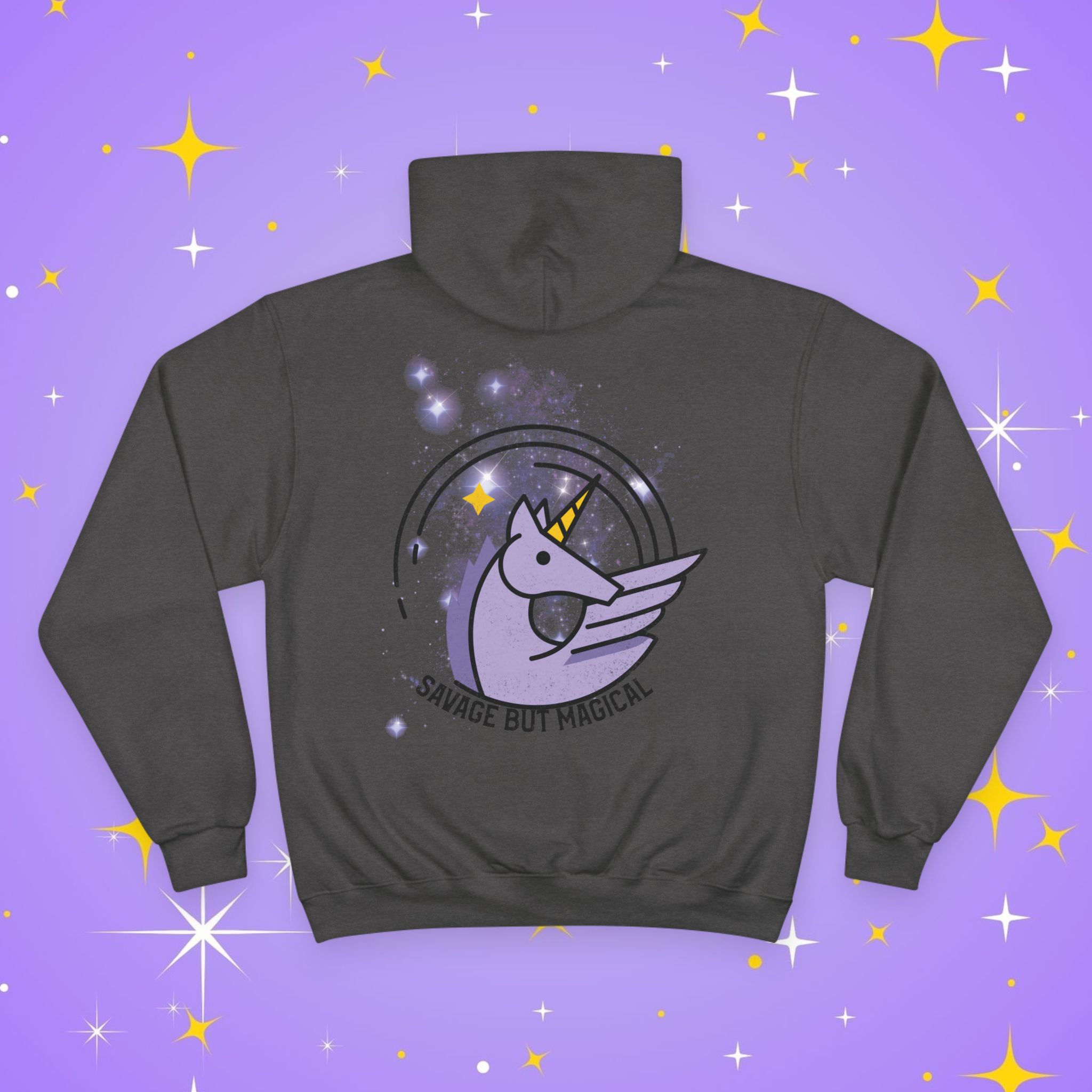 "Mythicc x Savage but Magical" Champion Hoodie