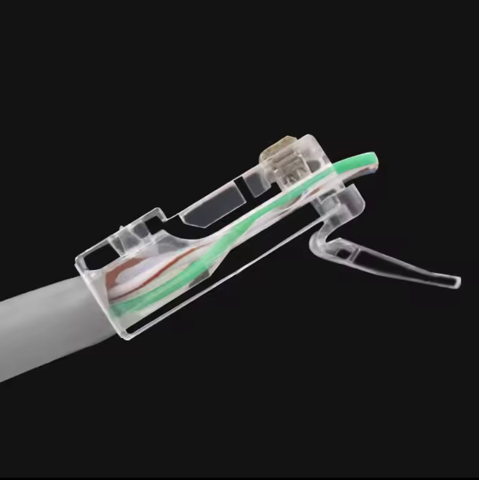 Thumbnail: Cat6 Cable 1000ft 23AWG Solid 4 Pair Bulk Cat 6 Ethernet Cable (UTP CMR) 550MHz