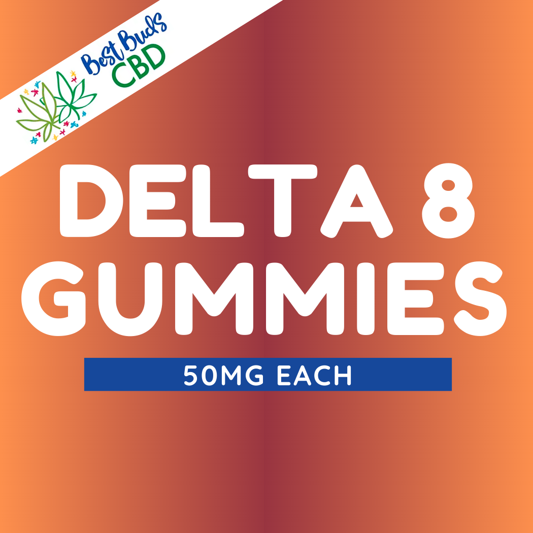 Delta 8 Gummies - 20 pieces - 1000mg