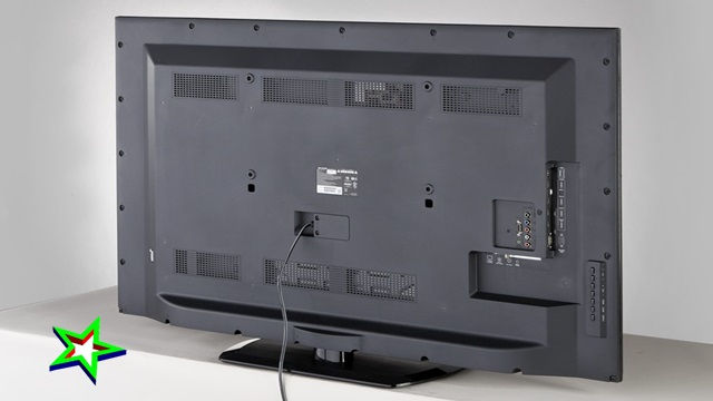 smart tv sharp 84" back