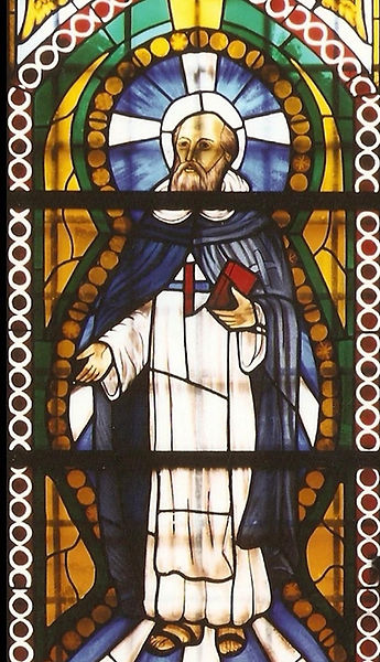 vetrata chiesa san Tommaso in Formia