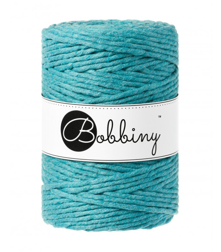 5 mm Makramee Kordel Teal