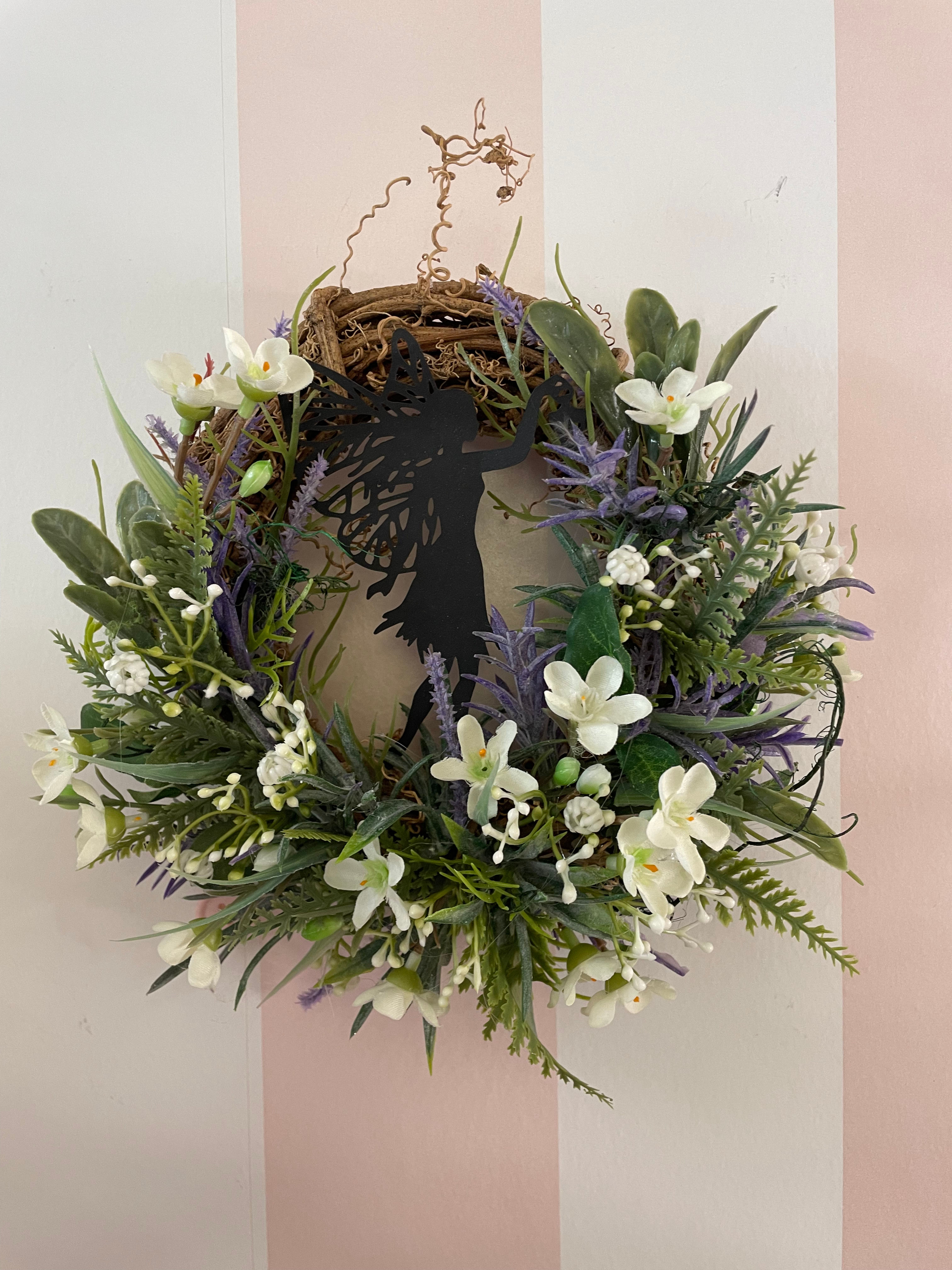 Lapis Lu’s Fairy Wonderland …Forest Woodland Fairy Wreath …