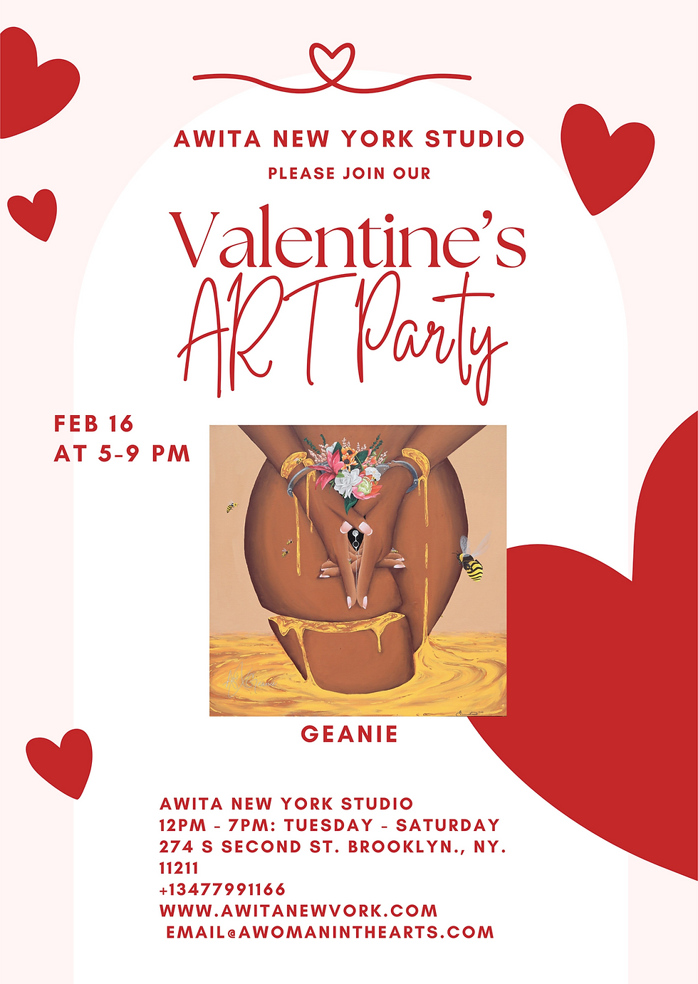 Valentine's Art Paty