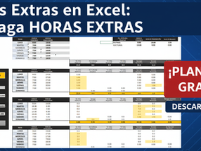 Cálculo de horas extras, recargos, dominicales y festivos bajo la nueva jornada de 44 horas semanales (Colombia)