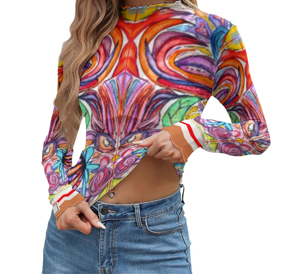 Thumbnail: Innerworld - All-Over Print Mesh T-shirt
