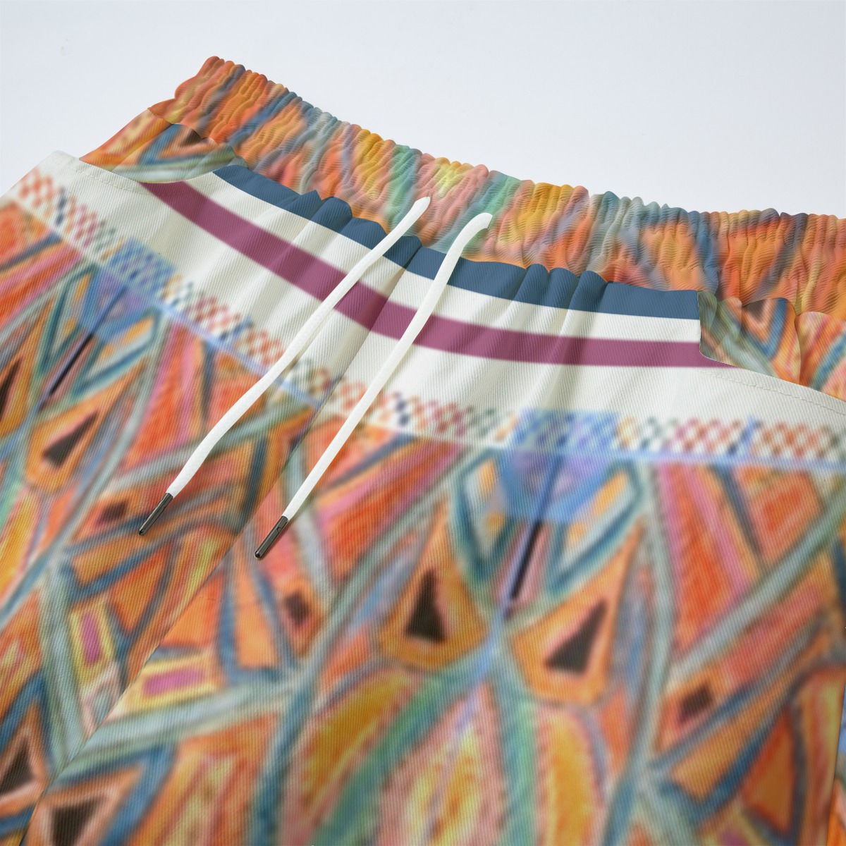 All-Over Print Unisex Straight Casual Pants | 245GSM Cotton