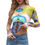 Thumbnail: All-Over Print Women's Mesh T-shirt
