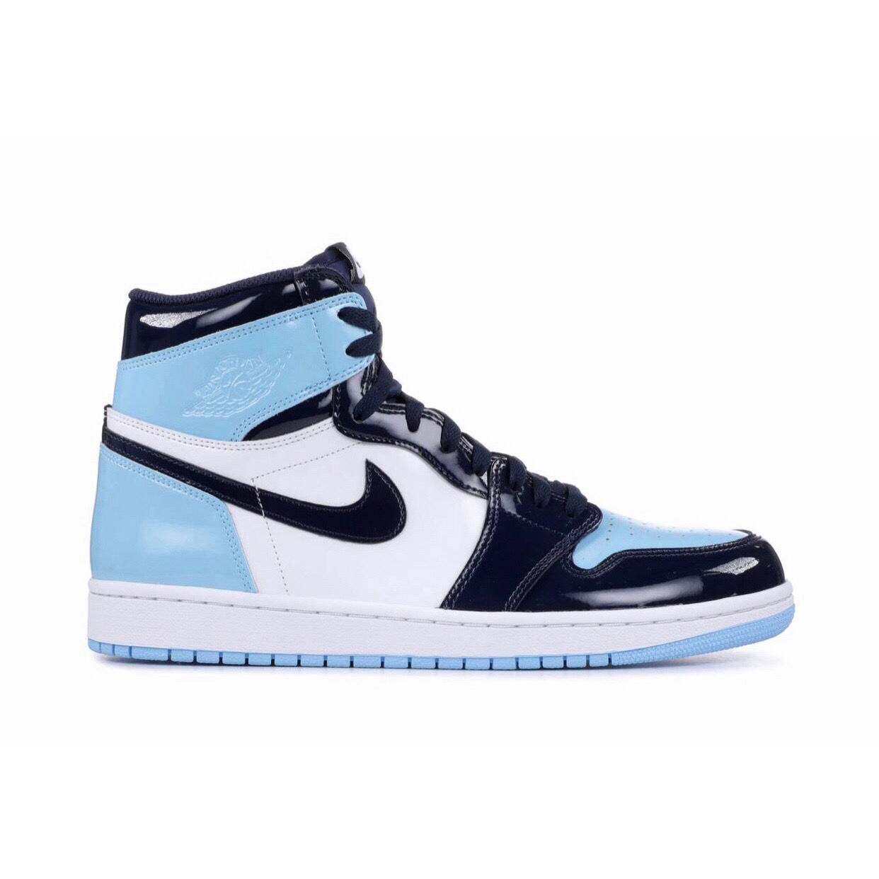 AIR JORDAN 1 RETRO HIGH OG "BLUE CHILL” UNC PATENT WMNS