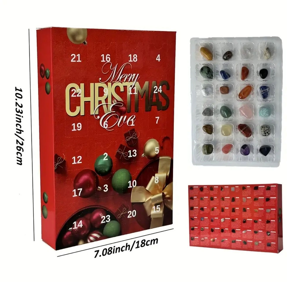 サムネイル： Christmas Crystal Tumbled Advent Calendars