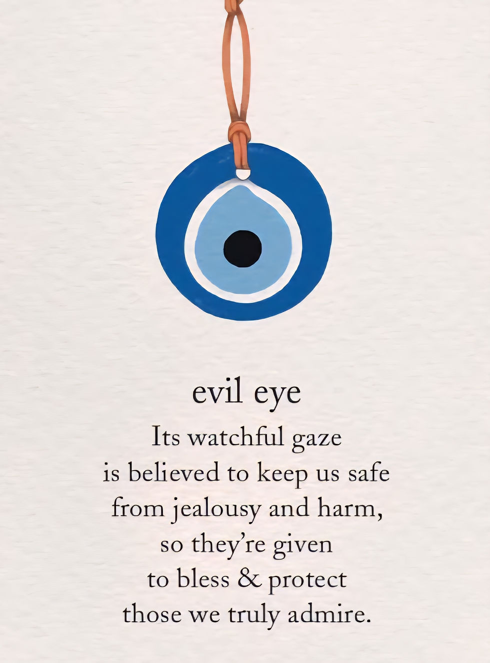 Miniature : Elephant Evil Eye Keyring