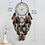 Miniaturbild: Red & Black Double Ring Dream Catcher