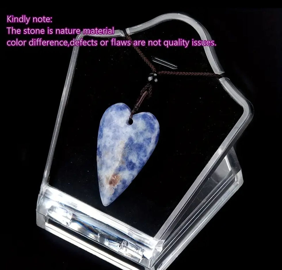 Miniature : Crystal Heart Adjustable Cord Necklace